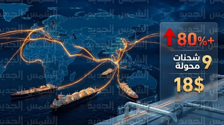 آسيا تنجح في تحويل مسار 9 شحنات غاز من أوروبا لتأمين احتياجاتها وسط توترات جيوسياسية متصاعدة