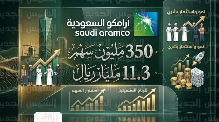 أرامكو السعودية تقرر شراء 350 مليون سهم بقيمة 11.3 مليار ريال لدعم خطط أسهم الموظفين
