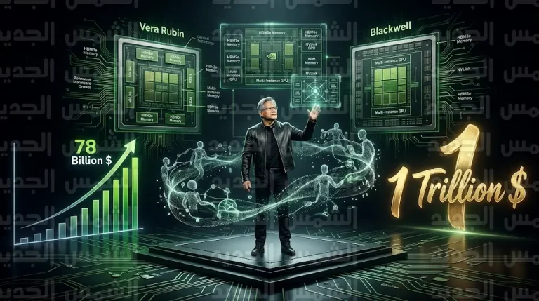 إنفيديا تتوقع وصول طلبات رقائق الذكاء الاصطناعي إلى تريليون دولار بحلول عام 2027 وتكشف قدرات فيرا روبين