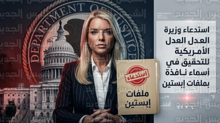 اتهامات لوزارة العدل الأمريكية بتعمد إخفاء هويات شخصيات نافذة في ملفات إبستين واستدعاء رسمي للوزيرة بام بوندي