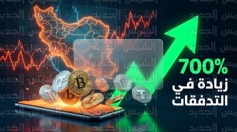 ارتفاع التدفقات الخارجة من منصات التشفير الإيرانية بنسبة 700% عقب الغارات الجوية لتأمين المدخرات بعيداً عن النظام التقليدي