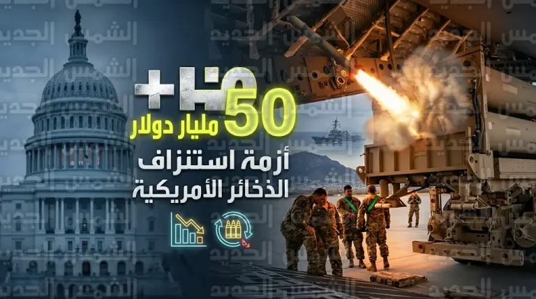 البنتاغون يطلب تمويلاً عاجلاً بقيمة 50 مليار دولار لمواجهة استنزاف مخزون الذخائر الأمريكية