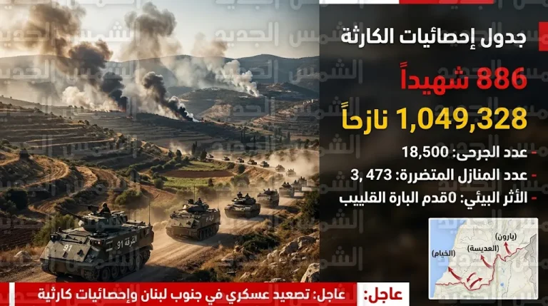 الجيش الإسرائيلي يعلن رسمياً بدء عمليات برية “محدودة وموجهة” في جنوب لبنان ومواجهات ميدانية ضارية