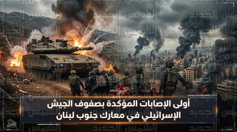 الجيش الإسرائيلي يعلن وقوع أولى الإصابات في صفوف جنوده منذ بدء العمليات البرية جنوب لبنان