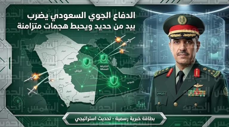 الدفاع الجوي السعودي يحبط هجمات بالصواريخ والمسيرات على حقل شيبة وحي السفارات بالرياض دون وقوع أضرار