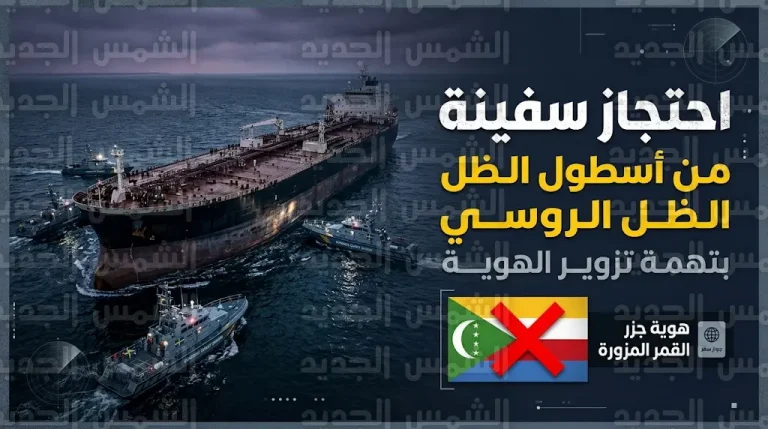 السلطات السويدية تضبط ناقلة نفط روسية استخدمت علماً مزوراً لجزر القمر للالتفاف على العقوبات الدولية