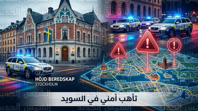 السويد ترفع درجة التأهب الأمني حول المنشآت الحيوية بعد رصد تهديدات خطيرة تستهدف مصالح أمريكية ويهودية