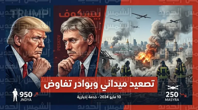 الكرملين يفتح باب المفاوضات لإنهاء النزاع ويؤكد أن تصريحات ترامب تمارس ضغطاً حقيقياً باتجاه الحل السياسي