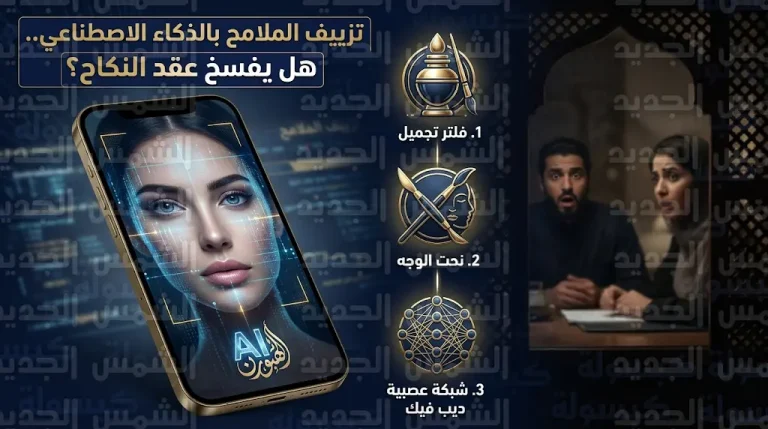 الموقف القانوني السعودي من تزييف ملامح الوجه بتقنيات الذكاء الاصطناعي وحالات تحول الفلتر إلى جريمة