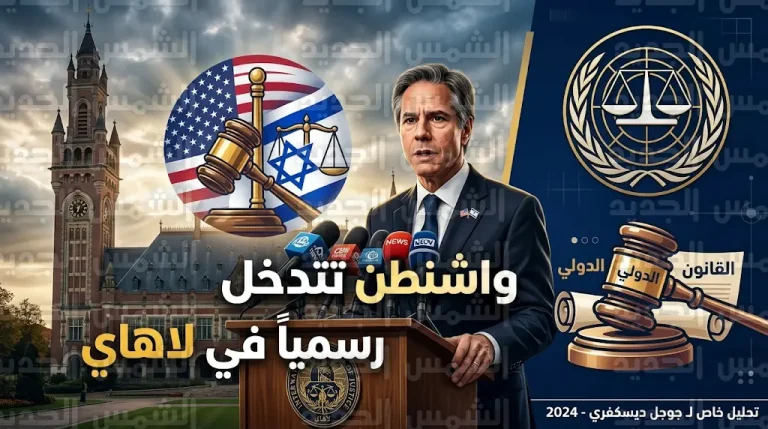 الولايات المتحدة تودع إعلان تدخل رسمي لدى محكمة العدل الدولية لمساندة إسرائيل في مواجهة دعوى جنوب إفريقيا