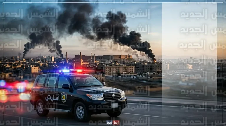 انفجارات عنيفة تهز مدينة أربيل واستنفار أمني واسع في محيط المطار والقنصلية الأمريكية