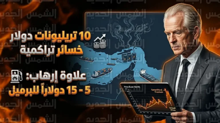 بيتر نافارو: التهديدات الإيرانية كبدت الاقتصاد العالمي خسائر تتجاوز 10 تريليونات دولار خلال 25 عاماً