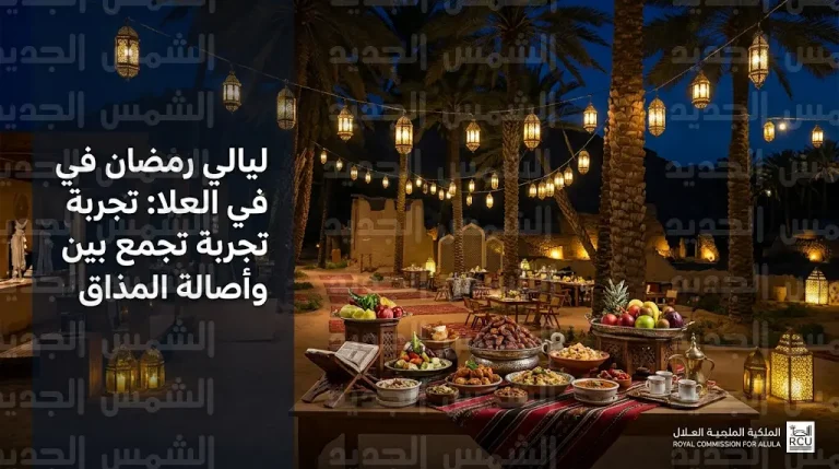 تجربة ليالي رمضان في العلا تجمع بين عبق التاريخ وأصالة التقاليد السعودية بمركز دادان