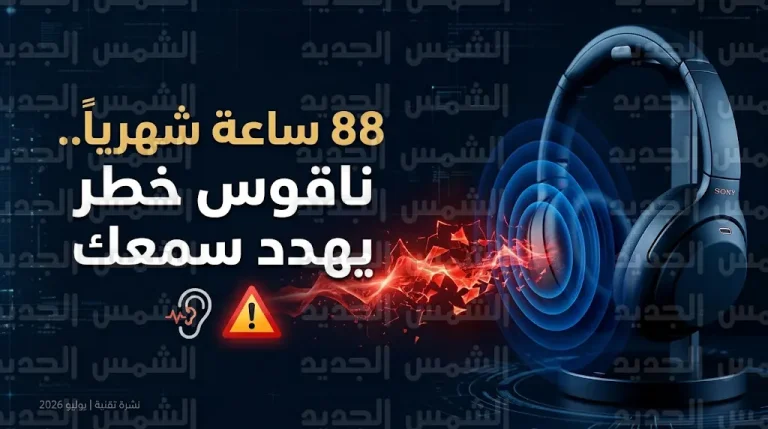 تحذير عاجل من تجاوز 88 ساعة شهرياً في استخدام سماعات الرأس لتجنب فقدان السمع الدائم
