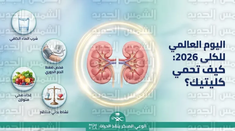 تحذيرات وزارة الصحة السعودية في اليوم العالمي للكلى 2026 بشأن مخاطر “المرض الصامت”