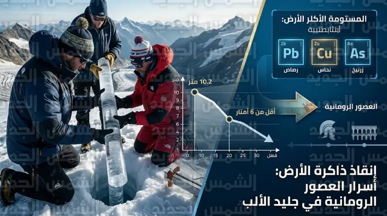 تحليل لب جليد الألب يكشف أسرار التعدين في العصور الرومانية والوسطى قبل زواله الوشيك