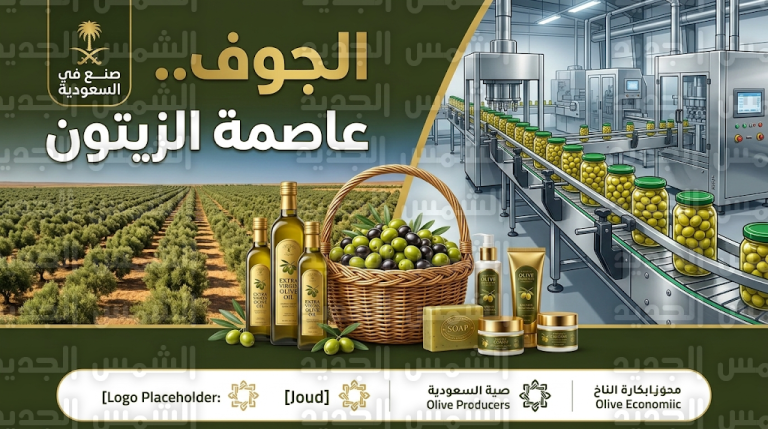 تدشين المجمع الصناعي النموذجي للزيتون في سكاكا لتعزيز مكانة الجوف كعاصمة للزيتون في الشرق الأوسط