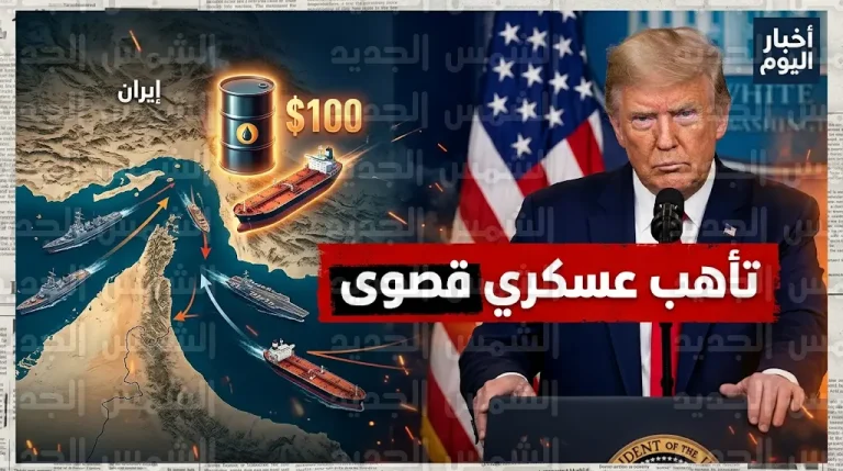 ترامب يتوعد إيران بضربة قوية الأسبوع المقبل والجيش الأمريكي يقر بصعوبة تأمين الملاحة في مضيق هرمز