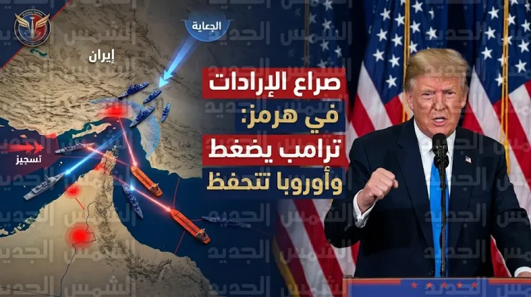 ترامب يمنح ماكرون تقييم ثمانية من عشرة ويصعد ضغوطه على بريطانيا وفرنسا لتأمين الملاحة في مضيق هرمز