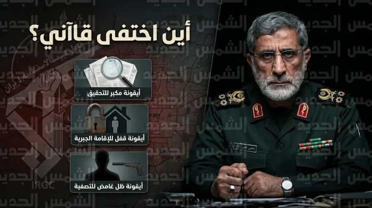 تساؤلات حول مكان تواجد إسماعيل قاآني بين فرضيات الإقامة الجبرية والتحقيق في شبهات خيانة عظمى