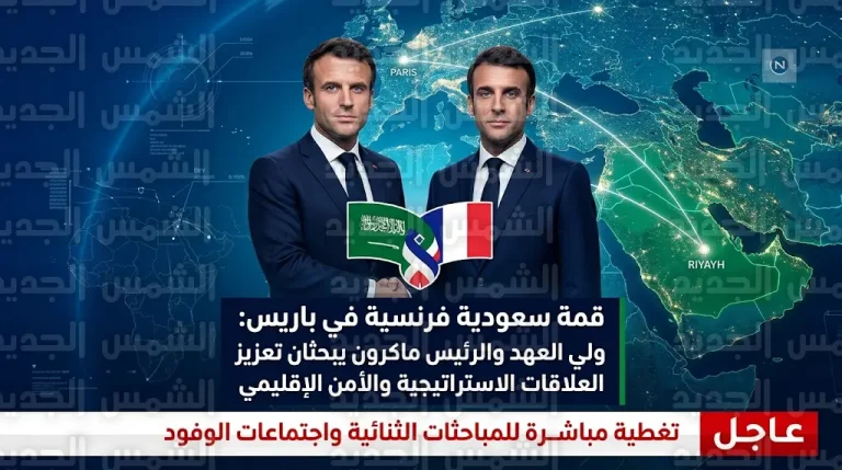 تفاصيل اتصال ولي العهد والرئيس الفرنسي لخفض التصعيد العسكري وضمان أمن الطاقة العالمي