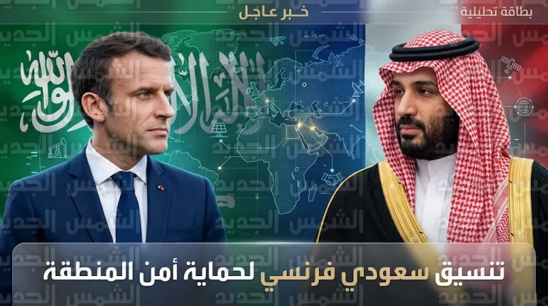 تنسيق سعودي فرنسي رفيع المستوى لخفض حدة التوترات ومنع اتساع رقعة الصراع في المنطقة خلال اتصال هاتفي