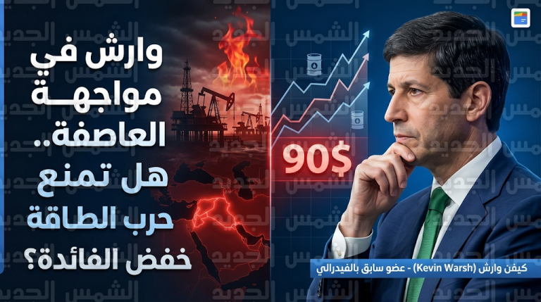 توترات الشرق الأوسط وقفزة أسعار النفط تعرقل طموحات كيفن وارش لخفض أسعار الفائدة الأمريكية