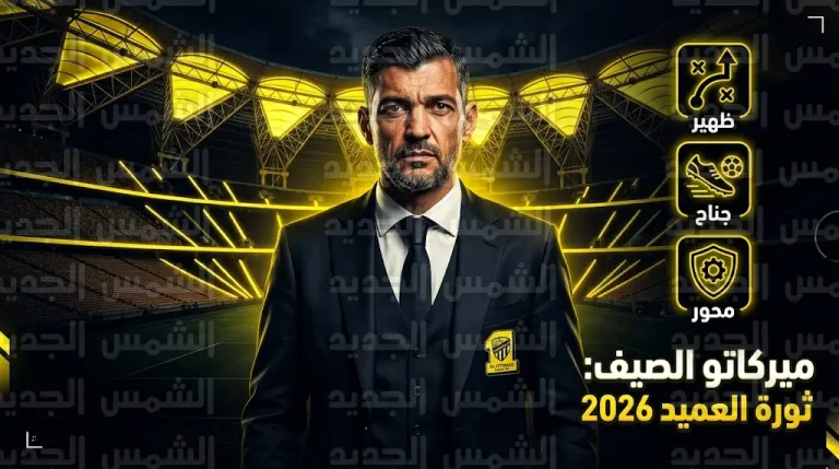 ثورة تصحيح في الاتحاد: 3 صفقات عالمية على رادار كونسيساو لميركاتو صيف 2026