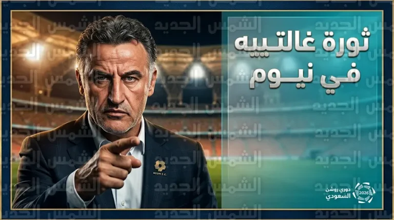 ثورة تغيير مرتقبة في تشكيلة نيوم بعد تصريحات غالتييه الغاضبة عقب تعادل التعاون