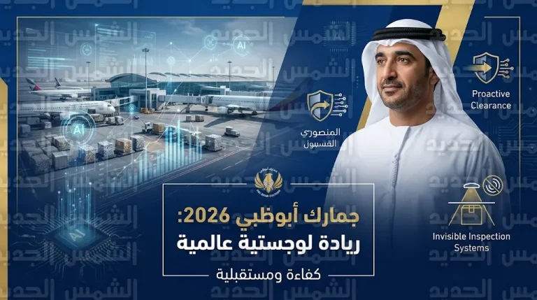 جمارك أبوظبي تفعل تقنيات الذكاء الاصطناعي والأنظمة الذكية لعام 2026 لتسريع عمليات التفتيش والتخليص الجمركي