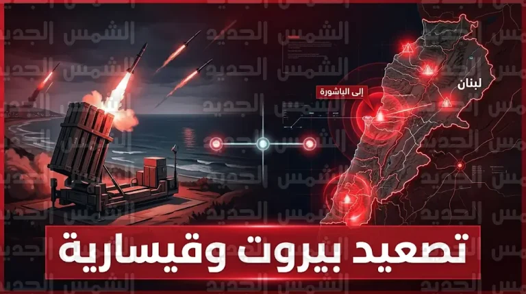 حزب الله يستهدف منظومة الدفاع الجوي في قيسارية بصواريخ نوعية رداً على تهديدات قصف لبنان