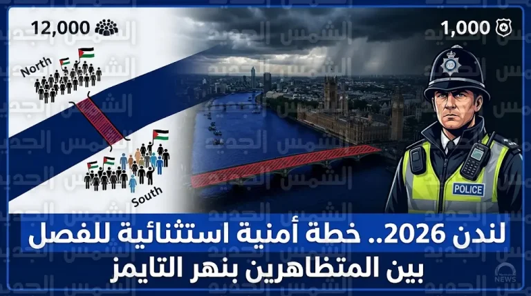 حظر مسيرة القدس في لندن واستنفار أمني لـ 1000 ضابط لمواجهة تداعيات حرب إيران 2026