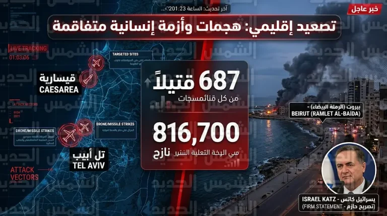 رد حزب الله يطال محيط منزل نتنياهو وقاعدة غليلوت الاستخباراتية عقب استهداف العاصمة بيروت