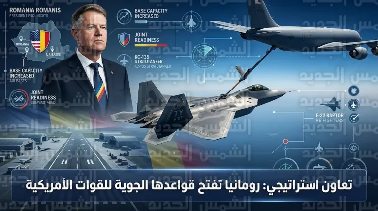 رومانيا تمنح القوات الأمريكية حق استخدام قواعدها الجوية لتزويد الطائرات بالمقاتلة بالوقود في الجو