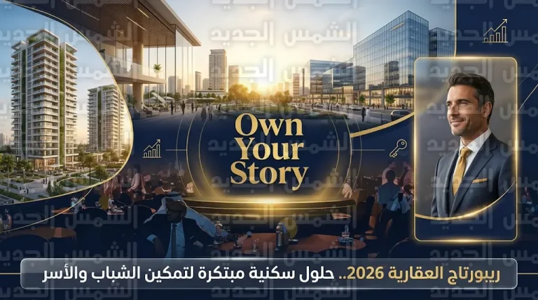 ريبورتاج العقارية تطلق هويتها المؤسسية الجديدة تملّك قصتك لتمكين شريحة أكبر من دخول القطاع العقاري