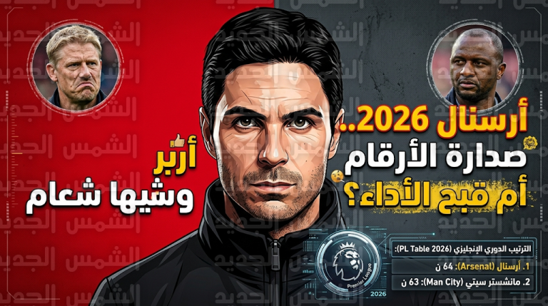 صدارة أرسنال للدوري الإنجليزي تواجه انتقادات حادة وسط توقعات بأن يصبح الفريق أقبح بطل في التاريخ