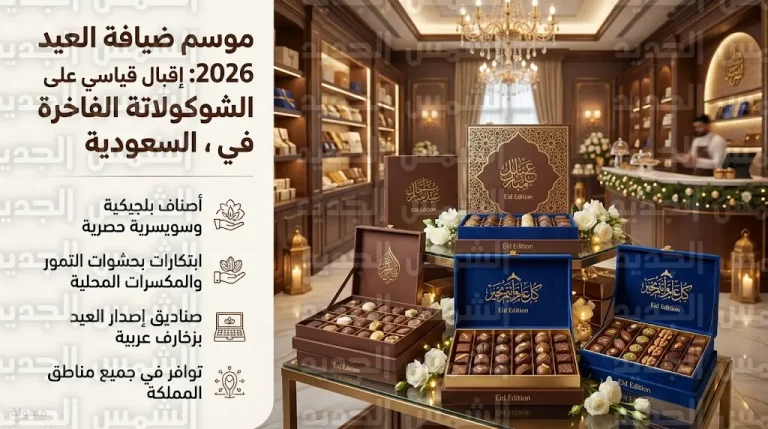 طفرة شرائية كبرى في محلات الشوكولاتة بمناطق المملكة لتجهيز ضيافة عيد الفطر 2026