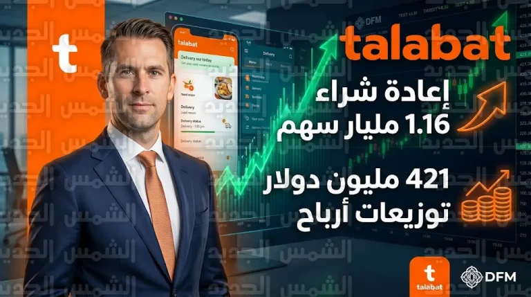 طلبات هولدينغ تعلن شراء 1.16 مليار سهم من أسهمها وتكشف عن توزيعات أرباح ضخمة لعام 2025