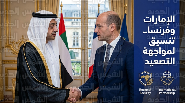 عبدالله بن زايد يبحث مع وزير خارجية فرنسا في باريس سبل مواجهة التصعيد الإيراني وتعزيز الأمن الإقليمي