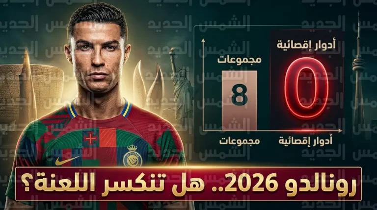 عقدة الـ 20 عاماً تطارد كريستيانو رونالدو في مونديال 2026: لغز “الأدوار الإقصائية” يبحث عن حل في الملاعب الأمريكية