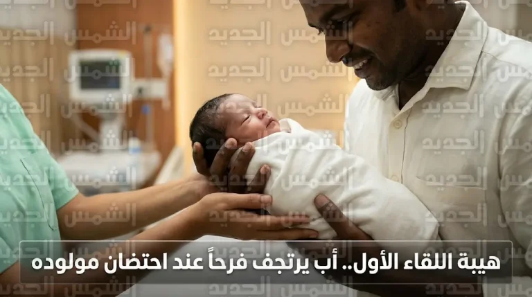 فيديو مؤثر يوثق اللقاء الأول بين أب ومولوده في الهند ولحظات من الهيبة والارتجاف تخطف قلوب الملايين