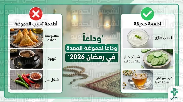 قائمة الأطعمة الصديقة للمعدة في رمضان 2026 لتقليل الحموضة وضمان صيام مريح في العشر الأواخر