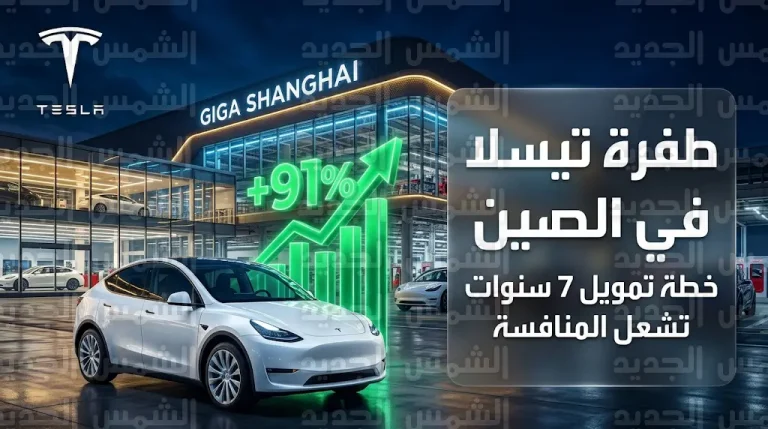 قفزة قياسية في مبيعات تيسلا بالصين بنسبة 91% خلال شهر فبراير الماضي