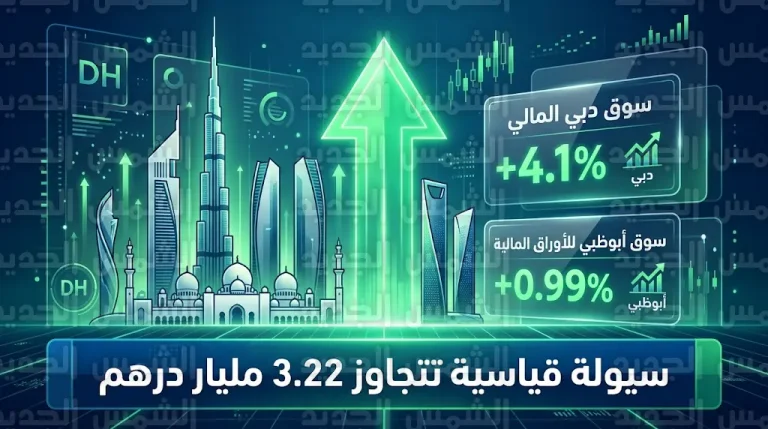 مؤشر سوق دبي المالي يقفز بنسبة 4.1% بقيادة سهم إعمار العقارية خلال جلسة الثلاثاء 17 مارس
