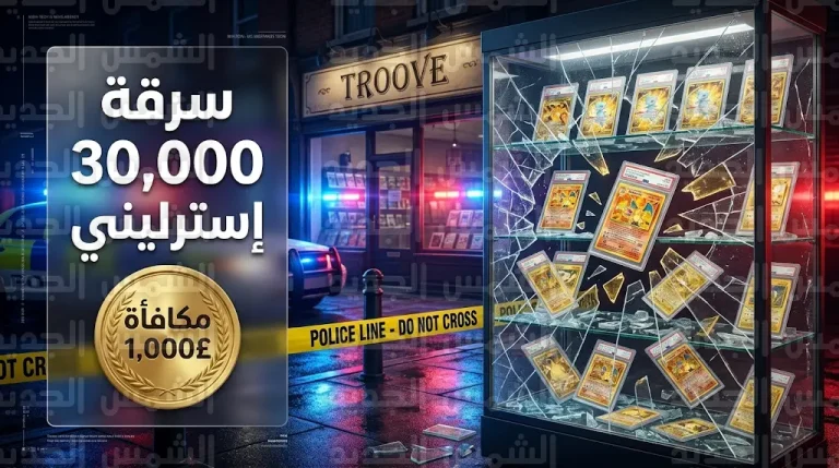 متجر تروف يرصد مكافأة 1000 إسترليني لضبط منفذي عملية السطو على بطاقات بوكيمون النادرة
