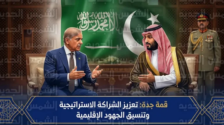 محمد بن سلمان وشهباز شريف يناقشان في جدة جهود تهدئة التصعيد العسكري وحماية أمن الممرات المائية