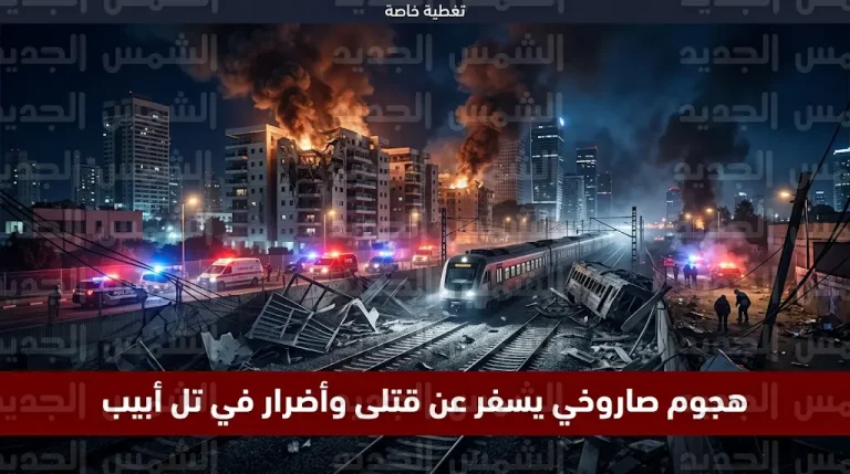 مقتل شخصين وأضرار جسيمة في مبانٍ بضواحي تل أبيب جراء هجوم صاروخي إيراني