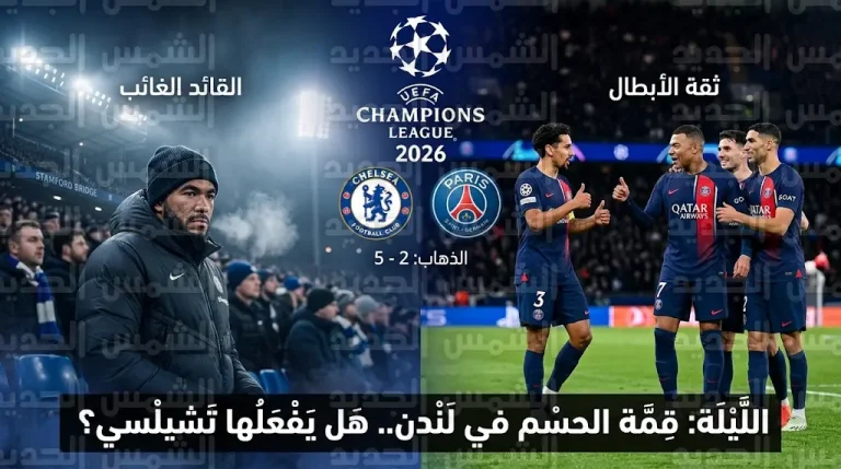 مهمة شبه مستحيلة لتشيلسي أمام باريس سان جيرمان في دوري أبطال أوروبا وغياب ريس جيمس يربك الحسابات