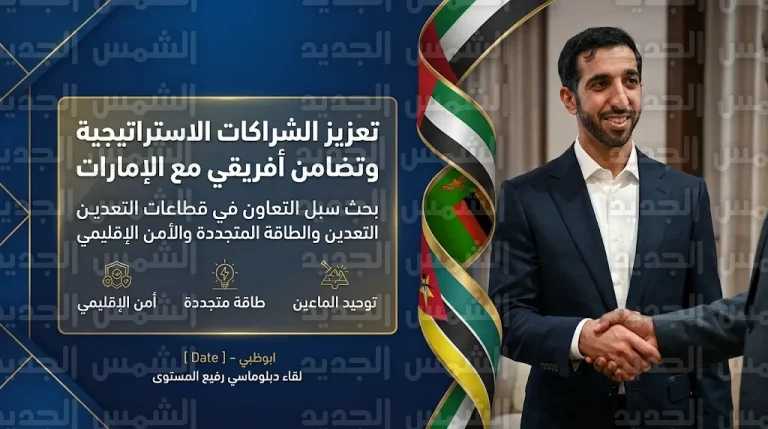 موزمبيق تعلن تضامنها الكامل مع الإمارات ضد الاعتداءات الإيرانية خلال زيارة الشيخ شخبوط بن نهيان