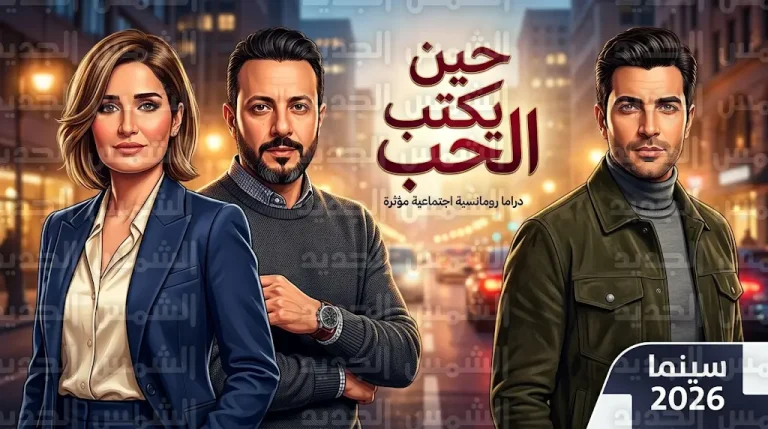 هنا شيحة تنضم رسمياً لفريق عمل فيلم حين يكتب الحب بمشاركة أحمد الفيشاوي ومعتصم النهار